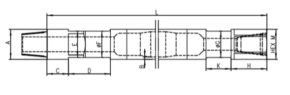 Буровая штанга Ingersoll Rand-19